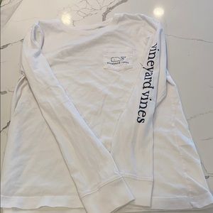 White Vineyard Vines Long Sleeve T-shirt!